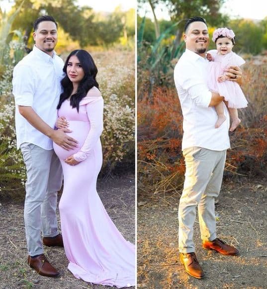 Su padre, James Alvarez, muestra orgulloso las fotos de su hija, a quien ha dedicado todo su amor y energías durante el pasado año.