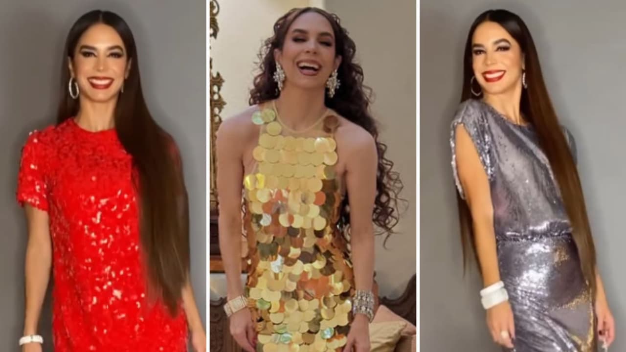 Biby Gaytán ha tenido el cabello largo en más de una ocasión.