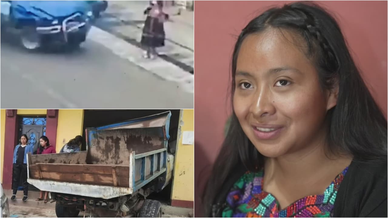 <b>Una adolescente es atropellada por un camión y sobrevive: asegura que "una fuerza divina" la protegió</b>
<br>
<br>Una adolescente en Guatemala esperaba un autobús cuando fue arrollada por un camión, quedando bajo las ruedas. Ella afirma que "una fuerza divina" la protegió. El responsable se dio a la fuga, pero la policía logró capturarlo.