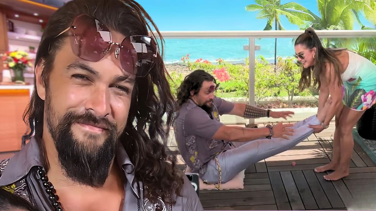 Jason Momoa se confiesa y hace divertido reto viral con Jessi Rodríguez