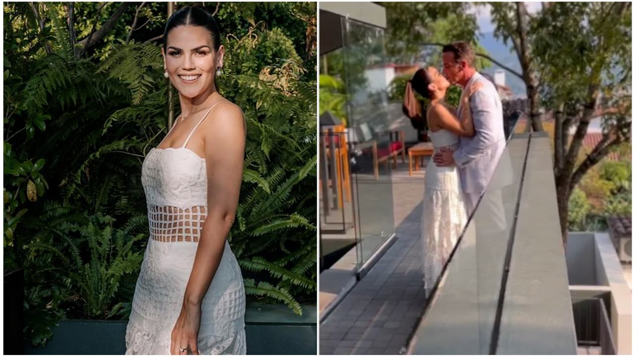 Lo que no viste de la boda de Karina Banda y Carlos Ponce: así fue el mágico coctel de bienvenida