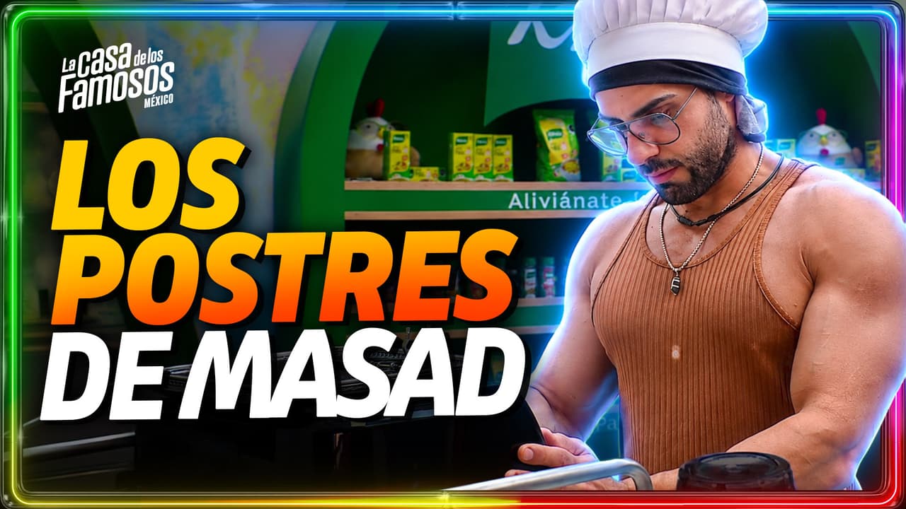 Masad CONSIENTE a Yahir con un POSTRE de proteína