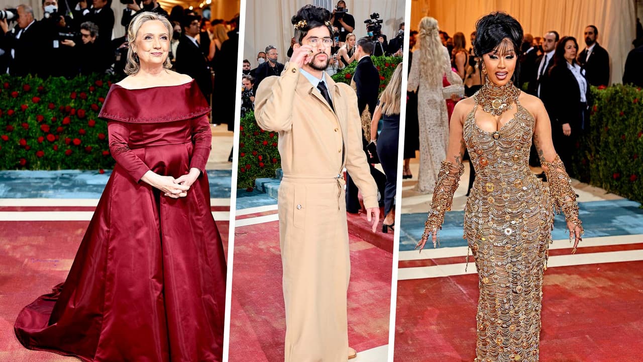 Sencillos, extravagantes y uno "piñatesco": los looks que más dieron de qué hablar en la Met Gala