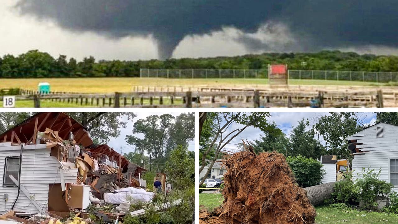 Tornados en Gaithersburg: Mamá hispana queda grave luego de que un árbol aplastó su casa