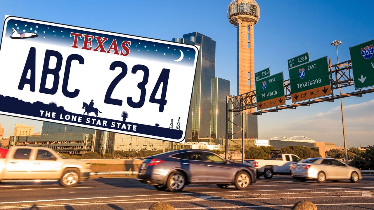 El Departamento de Vehículos de Texas rechazó 5,000 placas personalizadas, aquí los nombres más extraños