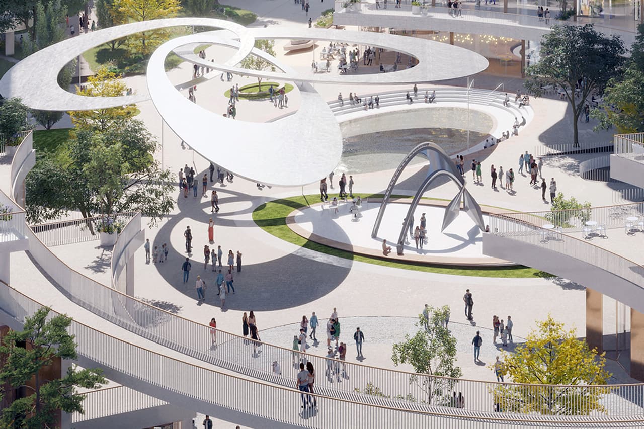 El diseño de esta ciudad es amigable para los peatones, con calles espaciosas y naturaleza exuberante. “Incluimos una rica variedad de experiencias inspiradoras que dan una amplia gama de opciones sobre cómo pasar el tiempo de vida, trabajo y ocio”, explica Ben van Berkel, cofundador de UNStudio.