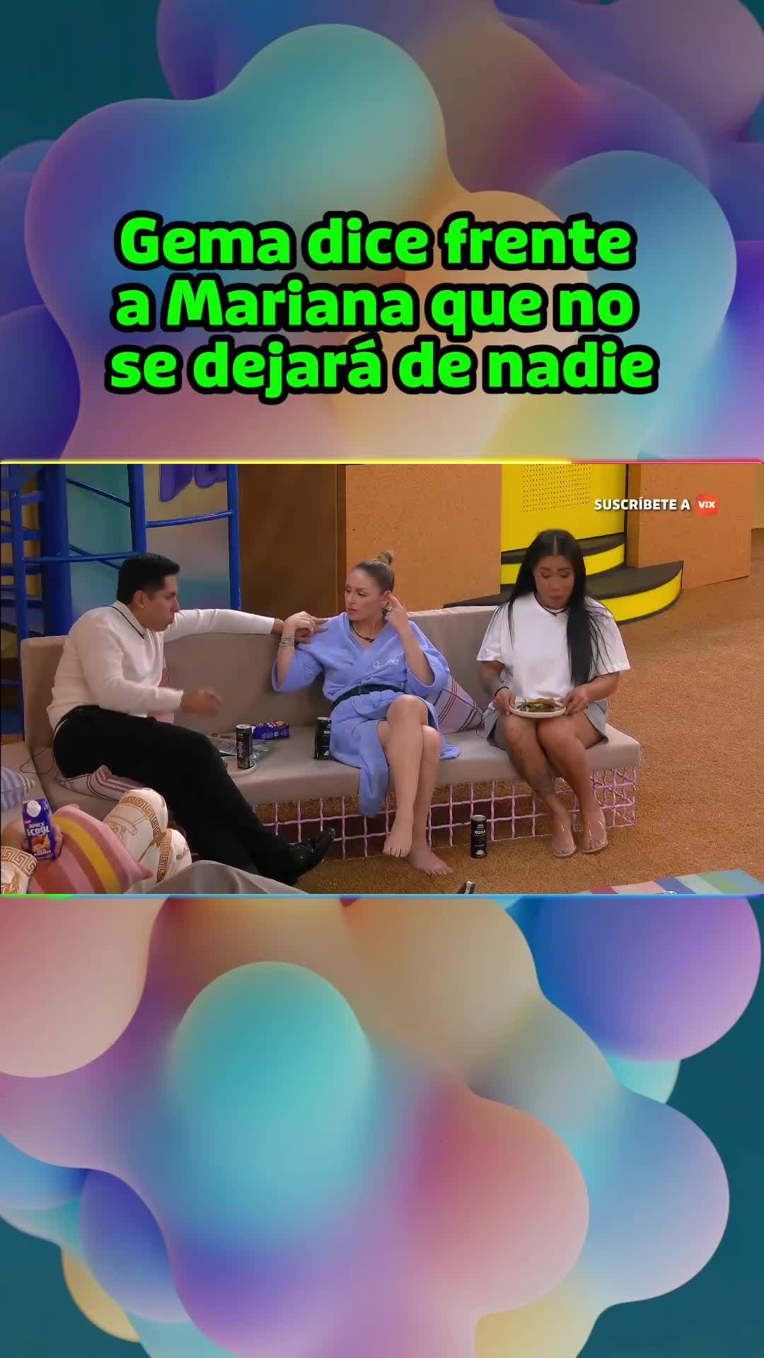 Gema no se va a dejar humillar y lo dice frente a Mariana