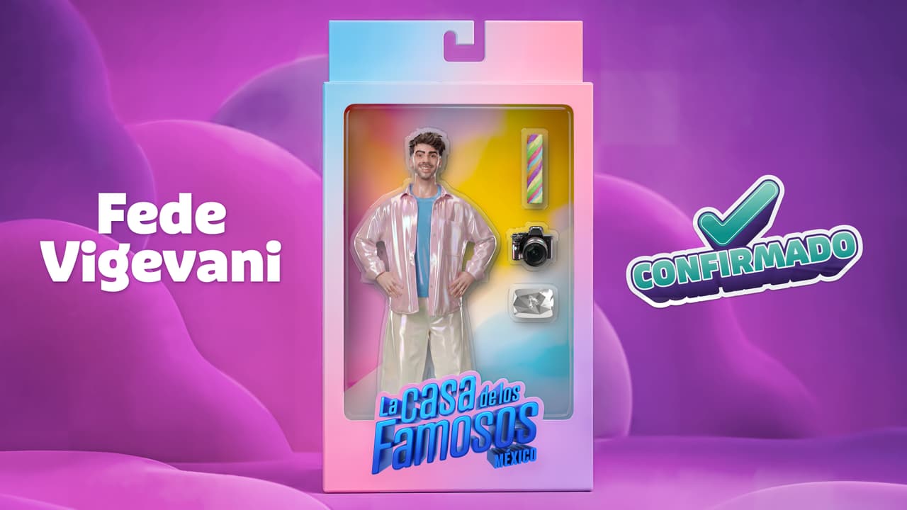 Fede Vigevani sorprende al convertirse en el doceavo confirmado de La Casa de los Famosos México 2026; así fue su destape
