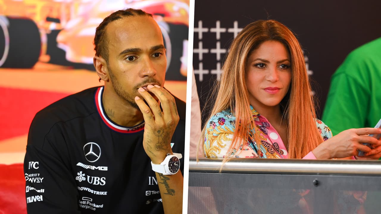 ¿Lewis Hamilton sería un buen candidato para Shakira? Aquí su historial amoroso