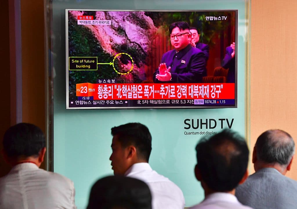 La televisión pública de Corea del Norte anuncia el lanzamiento del misil nuclear