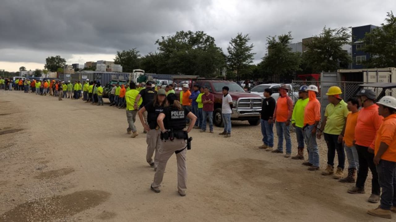 Redada en una construcción en Tallahassee deja más de 100 indocumentados arrestados