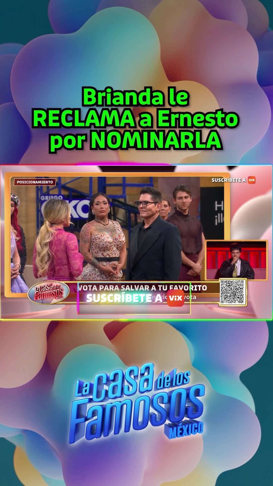 Brianda le RECLAMA a Ernesto por NOMINARLA