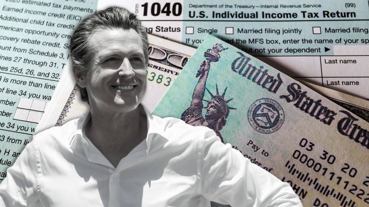 Ya Newsom lo firmó, ahora te decimos cuándo llegará el segundo cheque de estímulo dorado
