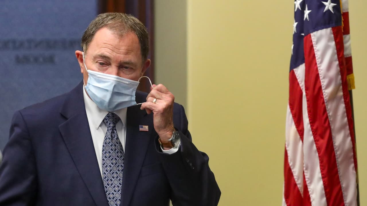 Gobernador Gary Herbert establece nueva meta en la lucha de Utah contra el Coronavirus