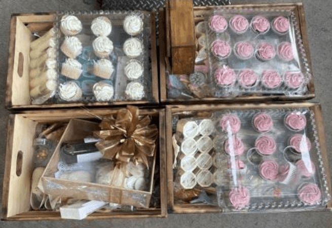 Pero en esas cajas de madera, también había 
<b>postres en los que se ocultaba el narcótico</b>.