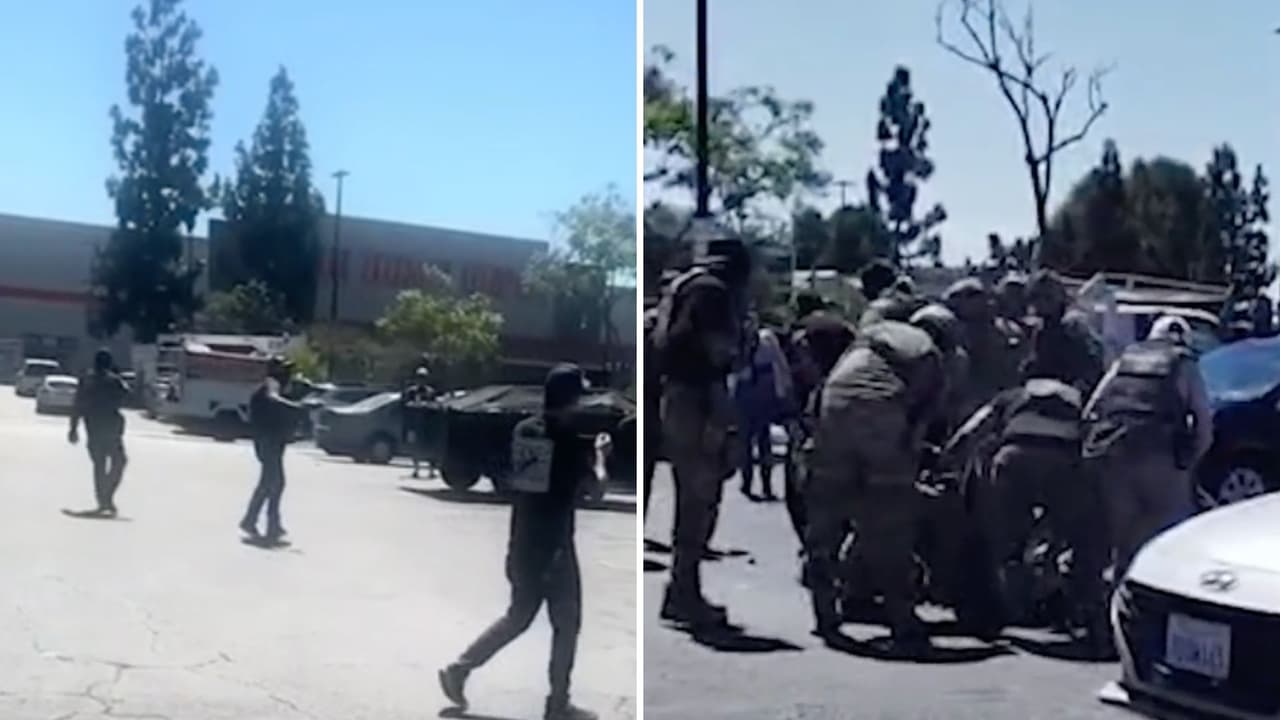 "Lo agarraron golpeándolo": testigo cuenta detalles de la redada en un Home Depot en Los Ángeles