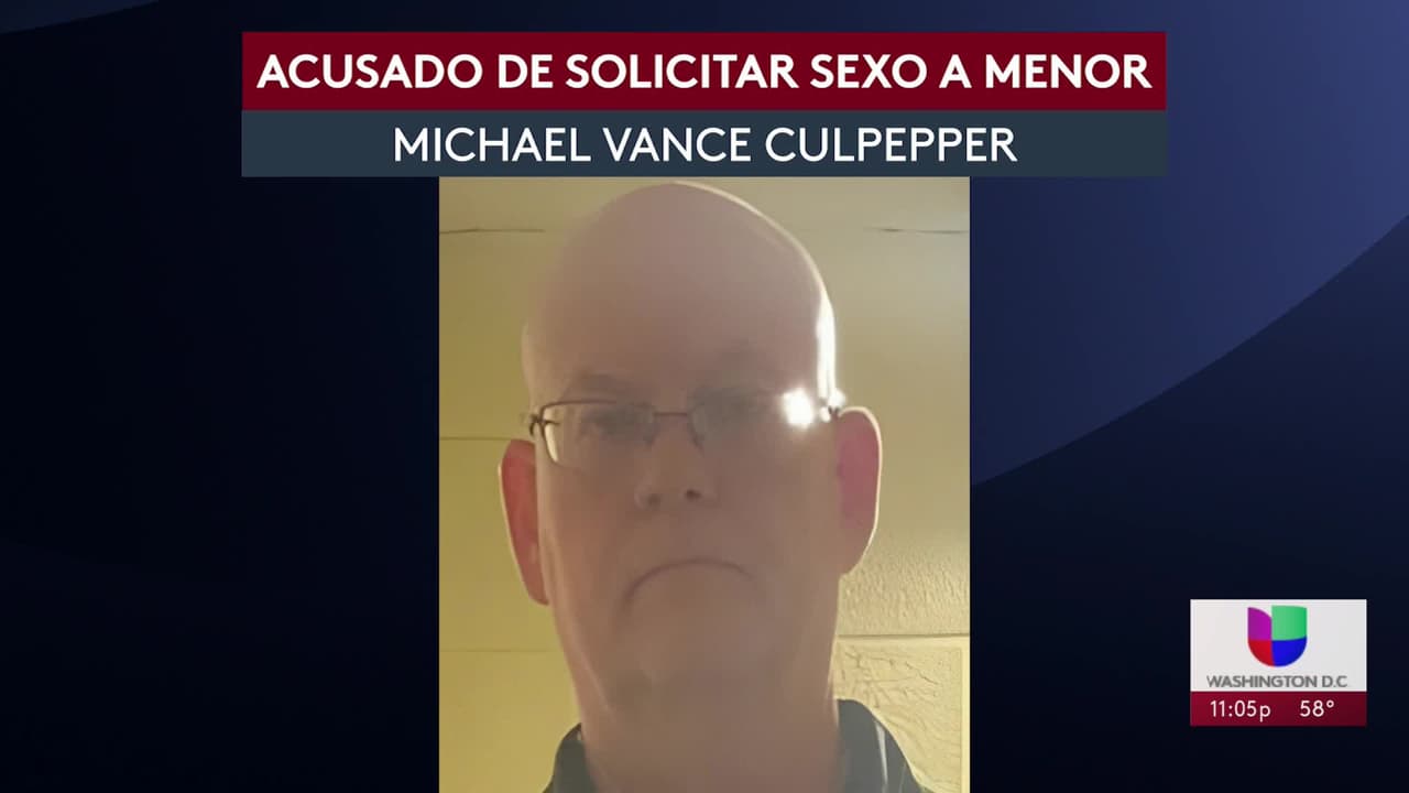 Detienen a un hombre de Maryland acusado de intentar reunirse con un agente que se hacía pasar por una niña