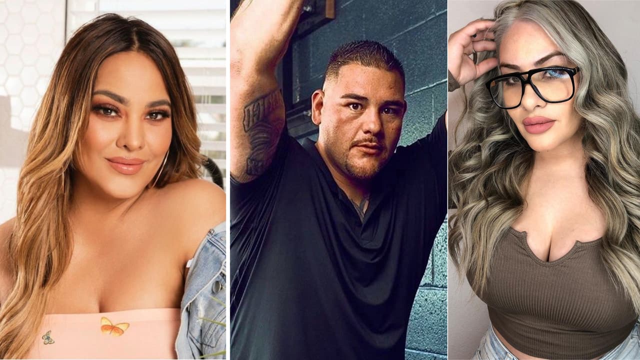 Andy Ruiz Jr. quiso regresar a su casa, pero Julie Lemus le sacó sus cosas a la puerta