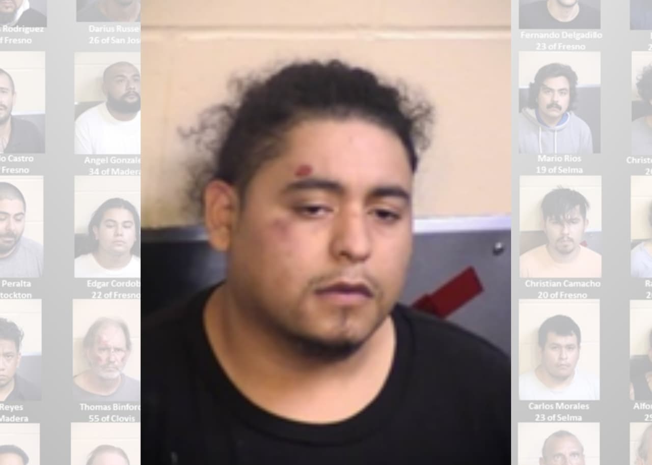 Travis Pacheco es de Fresno. Tiene 24 años.