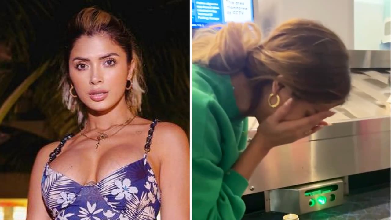 Kimberly Flores rompió una maleta por meter más de 30 kilos de ropa: empacó para 2 meses y eran 3 días