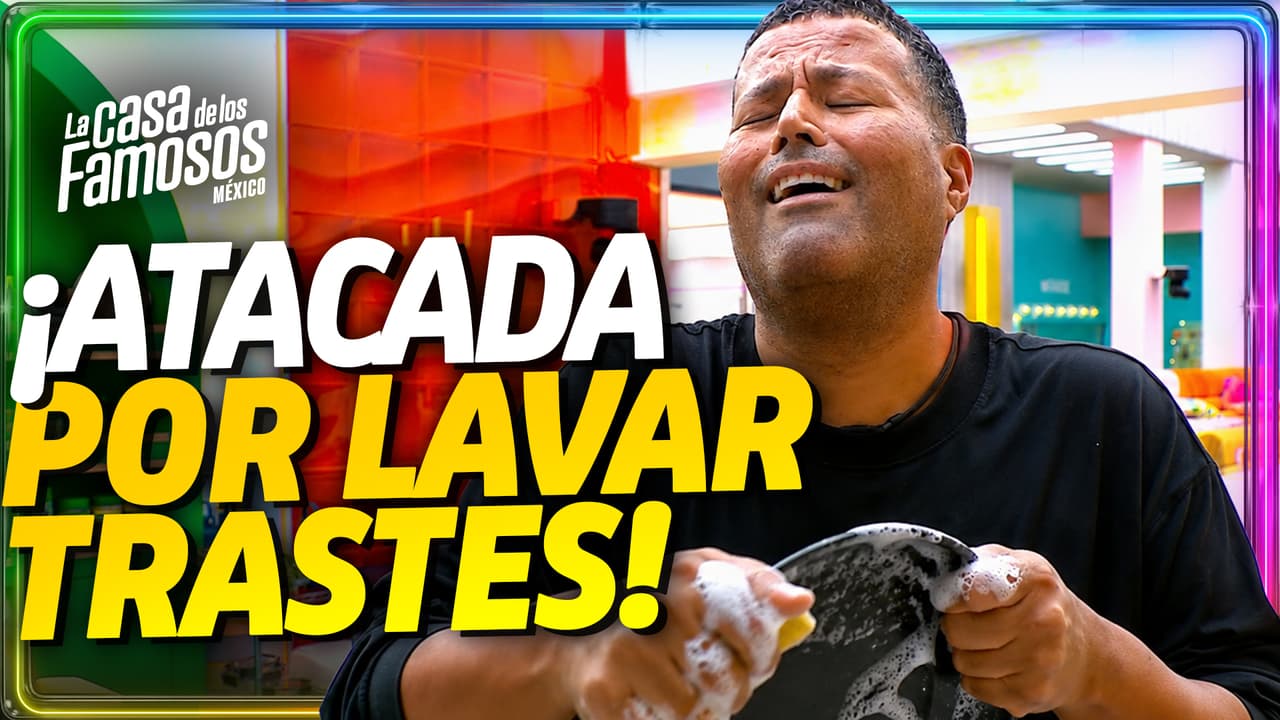 ¡Aldo se pone a LAVAR LOS TRASTES contra su VOLUNTAD!