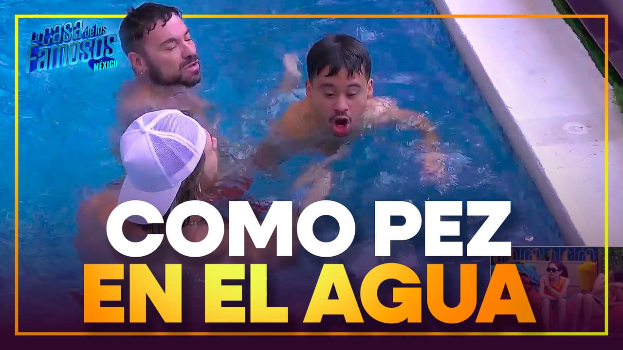 Shiky y Aldo continuaron con las CLASES DE NATACIÓN de Abelito