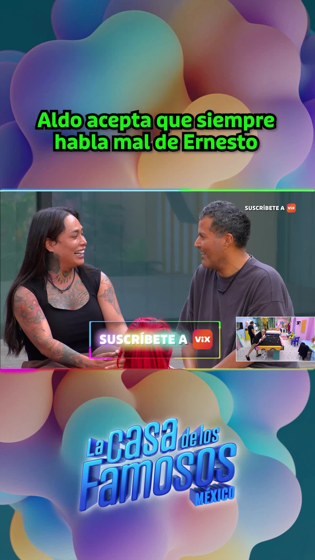 Aldo acepta que siempre habla mal de Ernesto