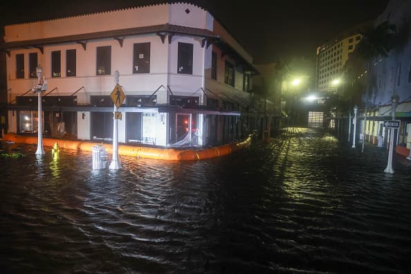 Se proyectaron lluvias en el centro de Florida entre 8 y 14 pulgadas, con totales localizados que podrían alcanzar hasta 18 pulgadas.