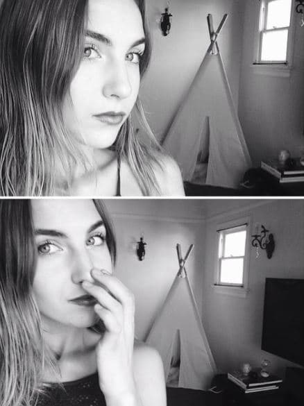 Curiosamente, Belinda no figura dentro de los 45 mil seguidores de Instagram de la joven.