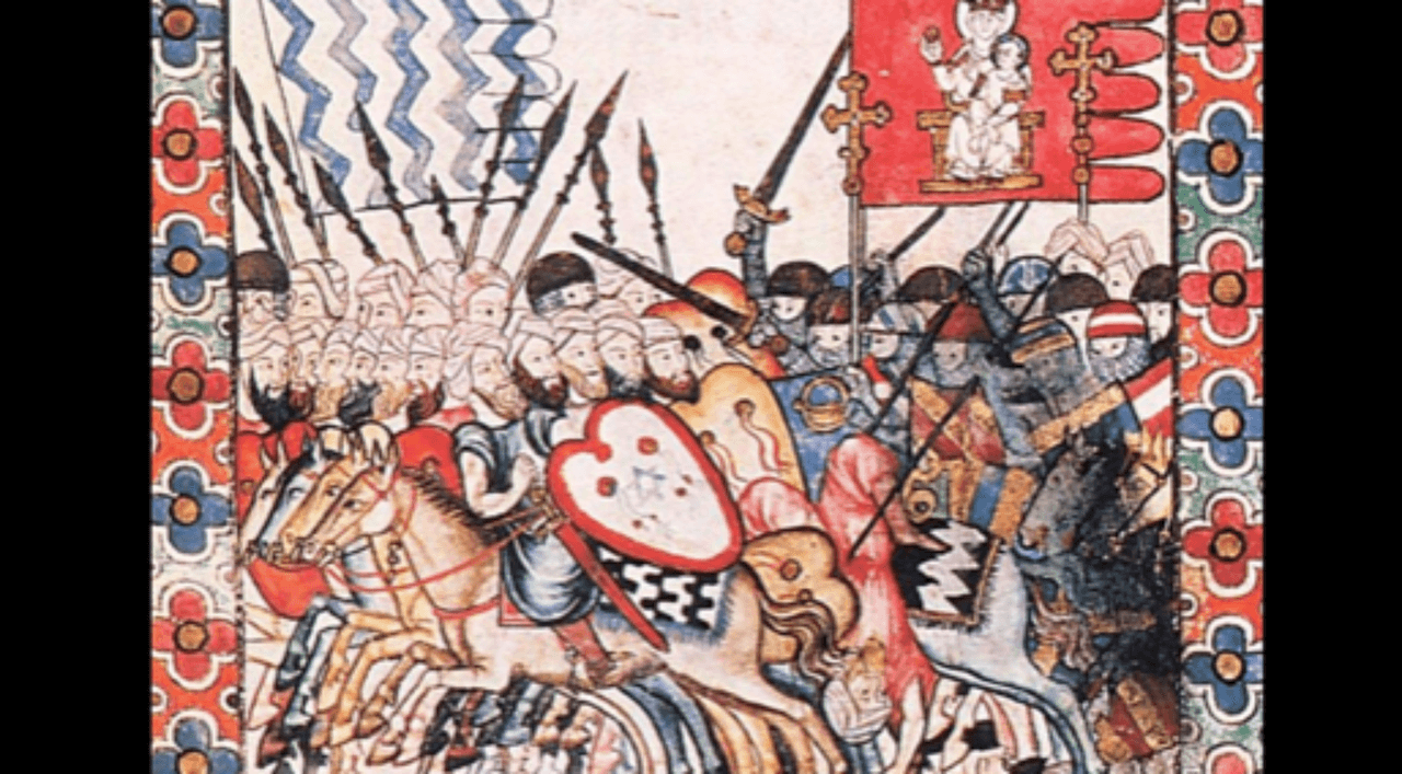 <h3 class="cms-H3-H3">1. Reconquista ibérica</h3>
<br>
<br>💥 
<b>Duración:</b> 711 - 1492 (781 años).
<br>
<br>💥 
<b>Combatientes: </b>Imperio español y reinos musulmanes. 
<br>
<br>💥 
<b>Muertos: </b>7 millones.
<br>
<br>💥 
<b>Campo de combate: </b>España. 
<br>