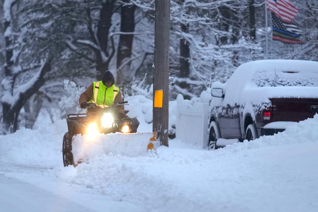 Las tormentas invernales azotan gran parte de EEUU: 40 estados bajo alerta