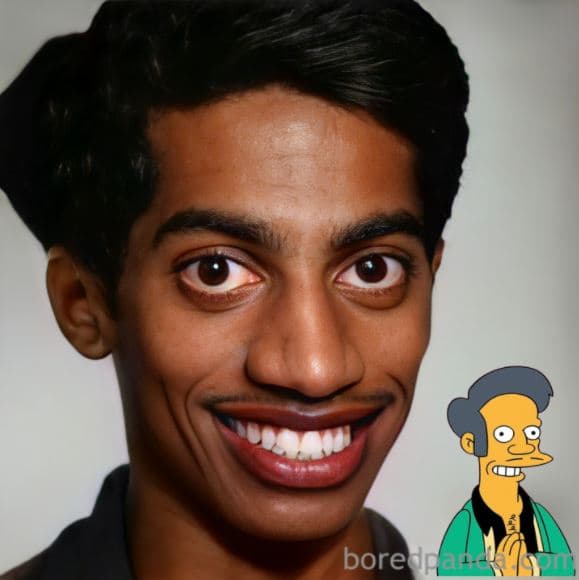 <b>Apu</b>
<br>Claro que las referencias son importantes: “Uso Photoshop y la aplicación FaceApp. En este proceso superpongo la imagen real con la imagen utilizada y así poco a poco la traigo a la vida, siempre empezando por los ojos".