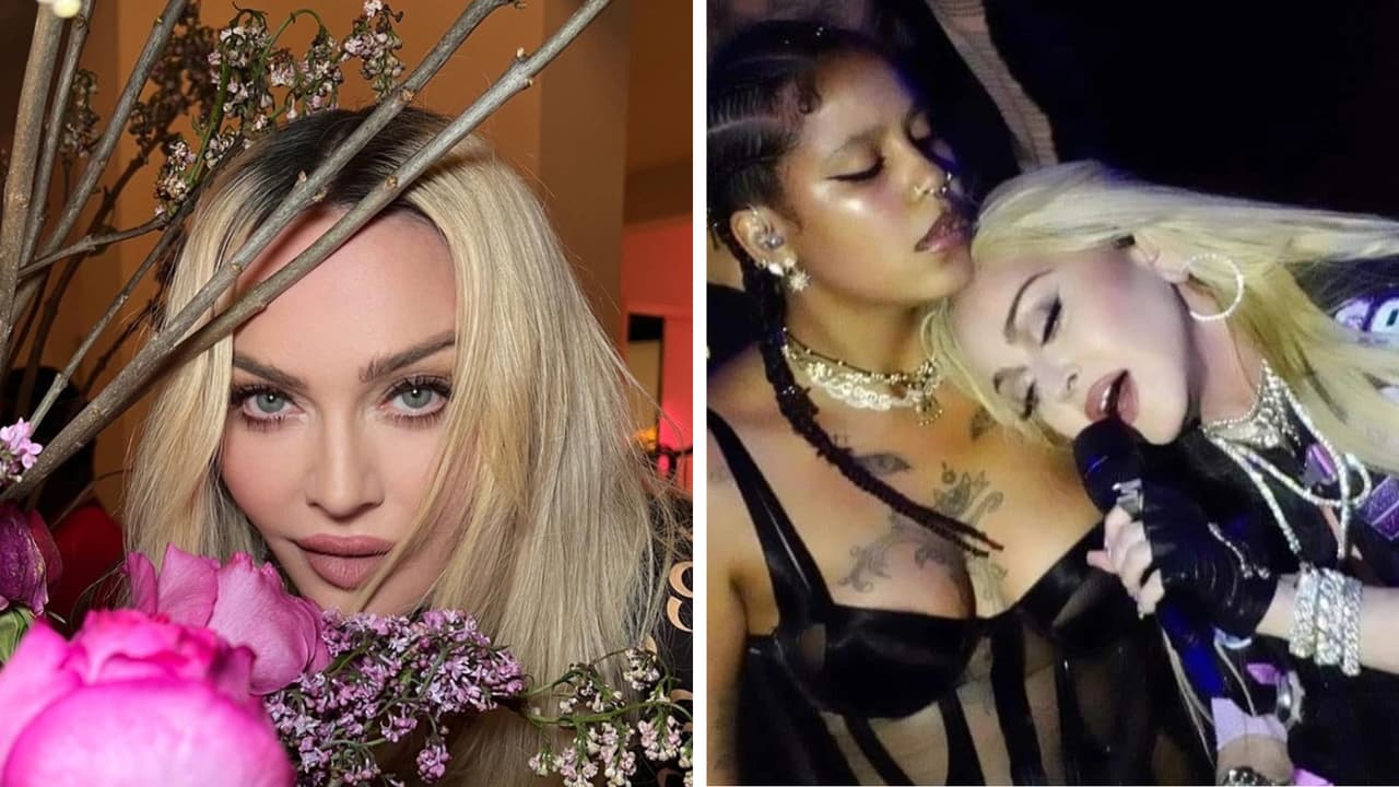 Madonna y Tokischa impactan con tremendo beso e hicieron ver al beso de Britney como cualquier cosa