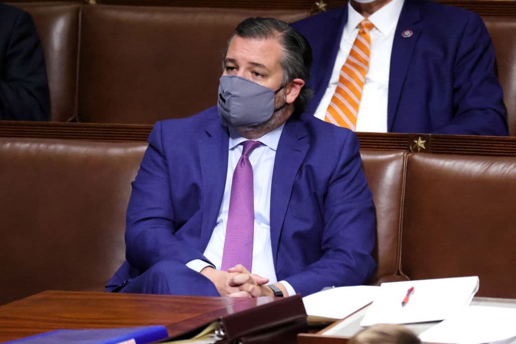 Esto fue lo que dijo el senador Ted Cruz minutos antes del asalto al Capitolio 