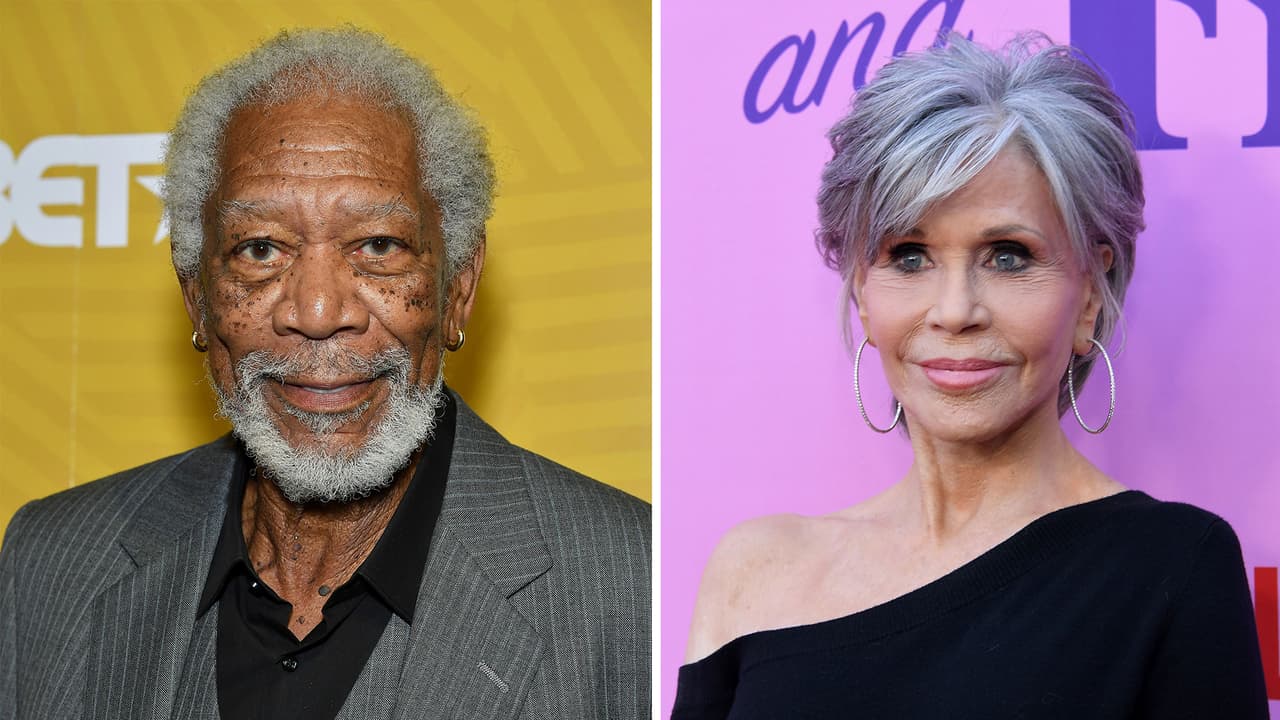 Morgan Freeman, Jane Fonda y otros actores con más de 80 años que siguen iluminando las pantallas