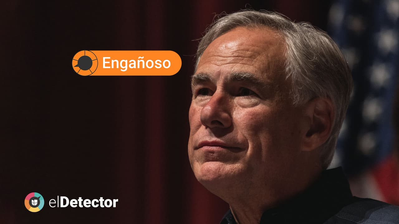 Abbott dijo que en ciudades con leyes de armas hay más tiroteos que en las escuelas de Texas, pero su comparación es engañosa