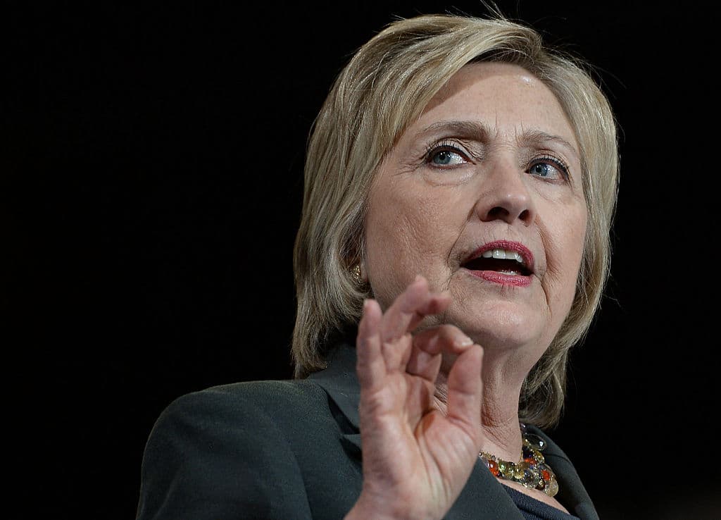 Hillary Clinton durante un evento en el Exposition Center en Raleigh, Carollna del Norte, el 22 de junio del 2016.