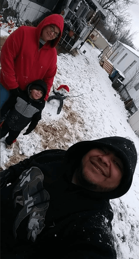 Arturo y su familia