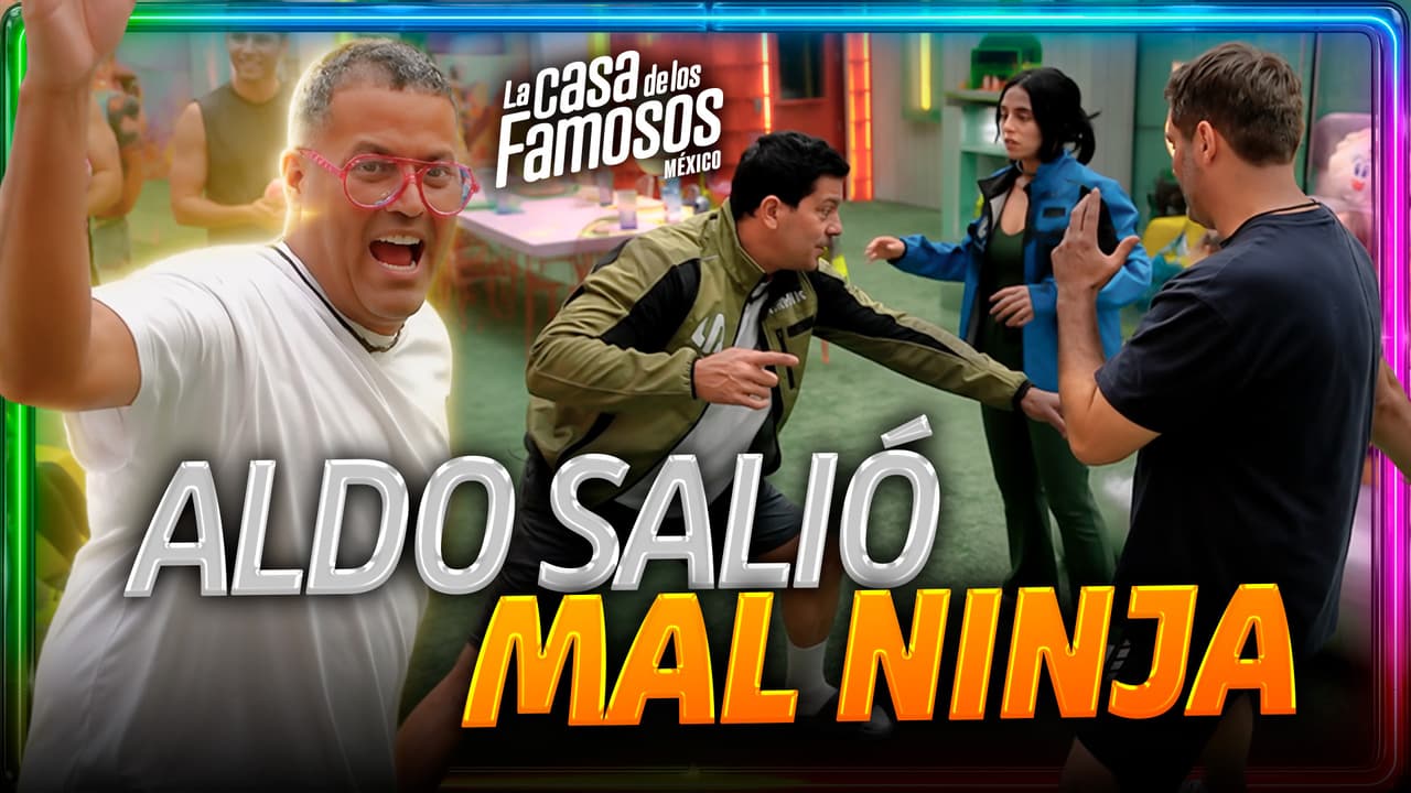¡1,2,3 NINJA! Los HABITANTES sudan la gota gorda al jugar “todos somos ninja”