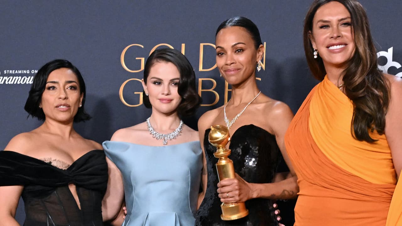 'Emilia Pérez' se alza en los Globos de Oro 2025: estos son los premios que gana la película
