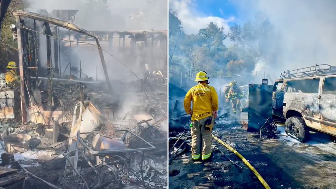 Mujer en silla de ruedas pierde la vida en incendio de casa rodante en Calabasas; lo que se sabe