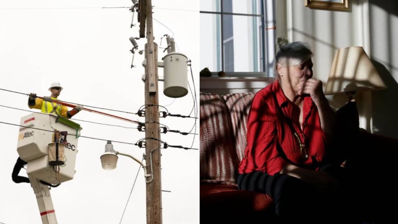 Más de 3,000 mil usuarios sin electricidad en Sacramento debido al mal tiempo