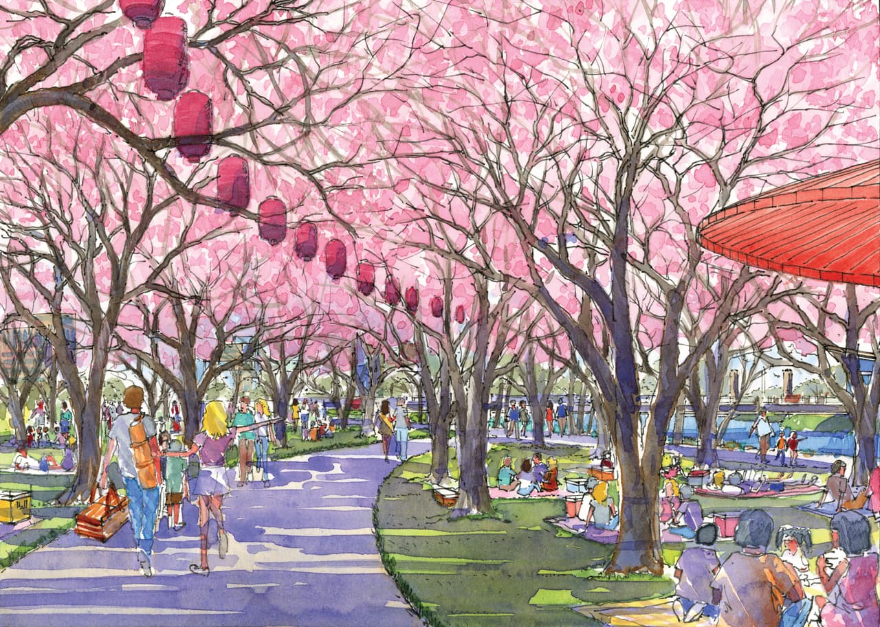 El proyecto está destinado a honrar a los residentes japoneses-estadounidenses de la ciudad.