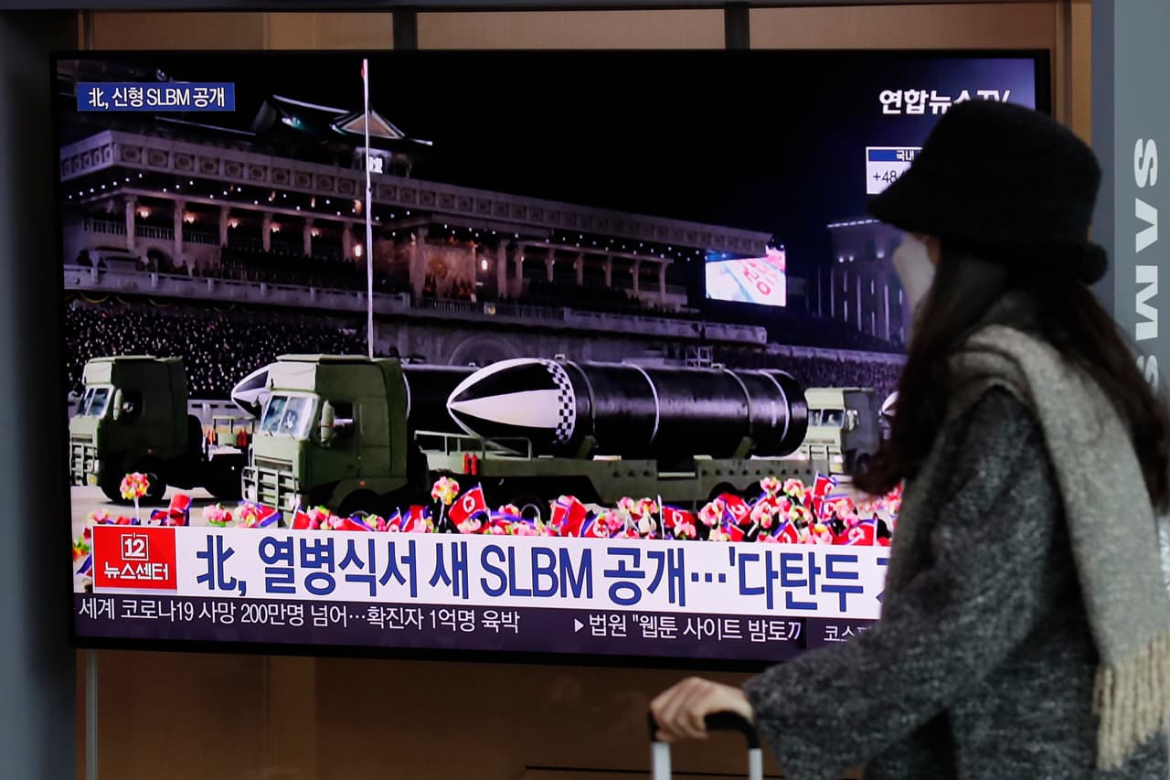 Corea del Norte lanza dos misiles balísticos al mar, una nueva provocación a la administración de Biden