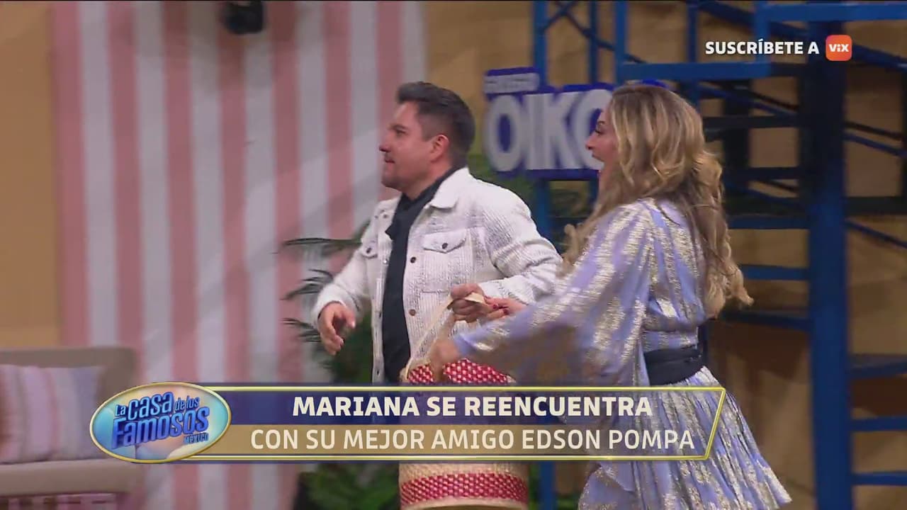 Mariana Ochoa recibe a su mejor amigo en la recta final