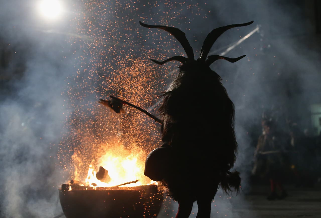 Krampus, el demonio de la Navidad