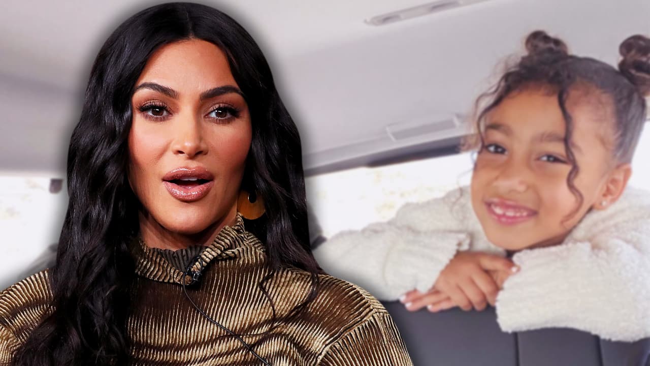 Sin permiso, la hija mayor de Kim Kardashian agarró el celular de su mamá y envió estos videos a sus contactos