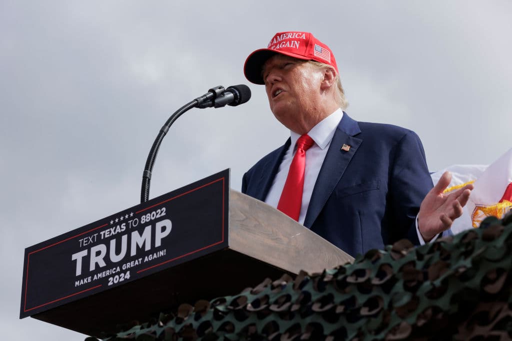 Trump es el favorito en las encuestas para ganar las primarias republicanas. (Photo by Michael Gonzalez/Getty Images)