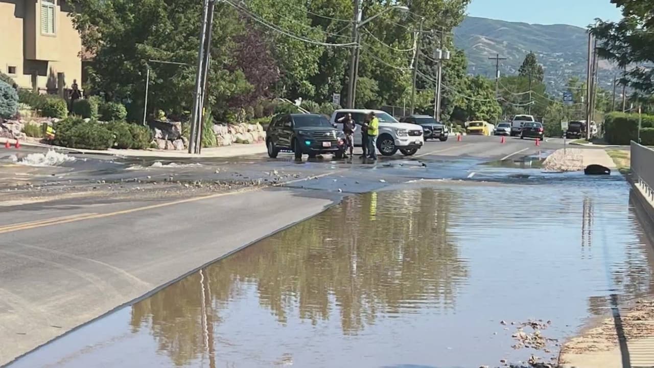 La ruptura de una tubería en Centerville causa la pérdida de más de dos millones de galones de agua