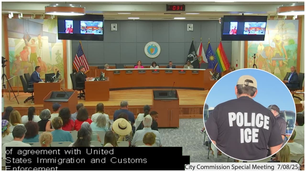 Comisión de Key West da marcha atrás y acepta que la ciudad colabore con ICE 